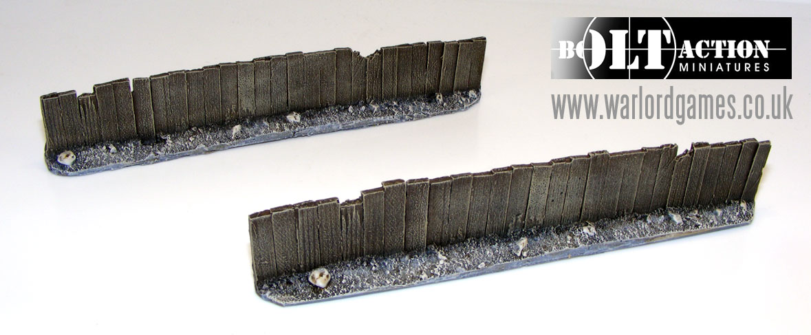 Stone Walls – Warlord Games Bolt Action WWII Terrain, WG-TER-38, Made In UK