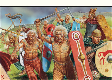 Ancient Britons on the charge!