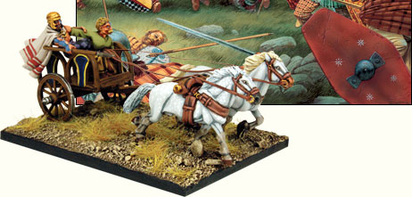 A celtic chariot miniature.