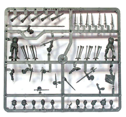 Plastic Perry War of the Roses Infantry Sprues 2
