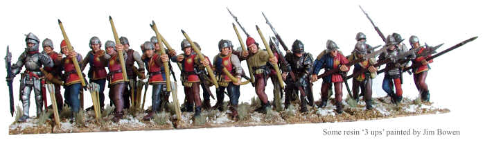 Plastic Perry War of the Roses Infantry