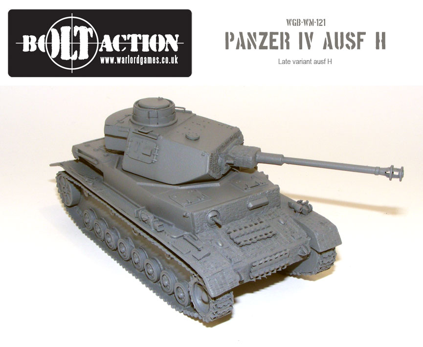 WGB-WM-121_Pz_IV_H_front Bolt Action Panzer IV Ausf H 3