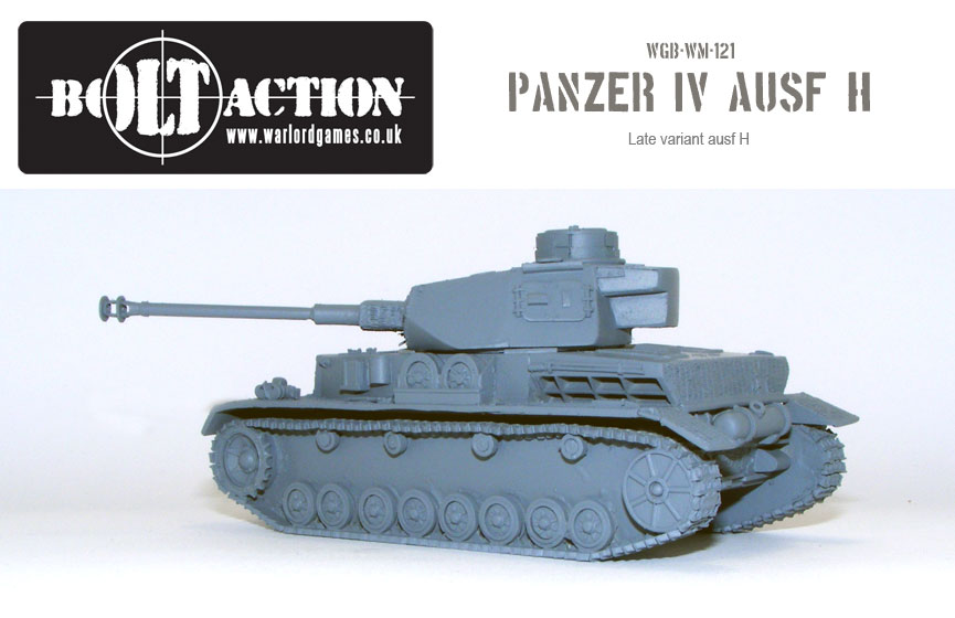 WGB-WM-121_Pz_IV_H_side Bolt Action Panzer IV Ausf H 2