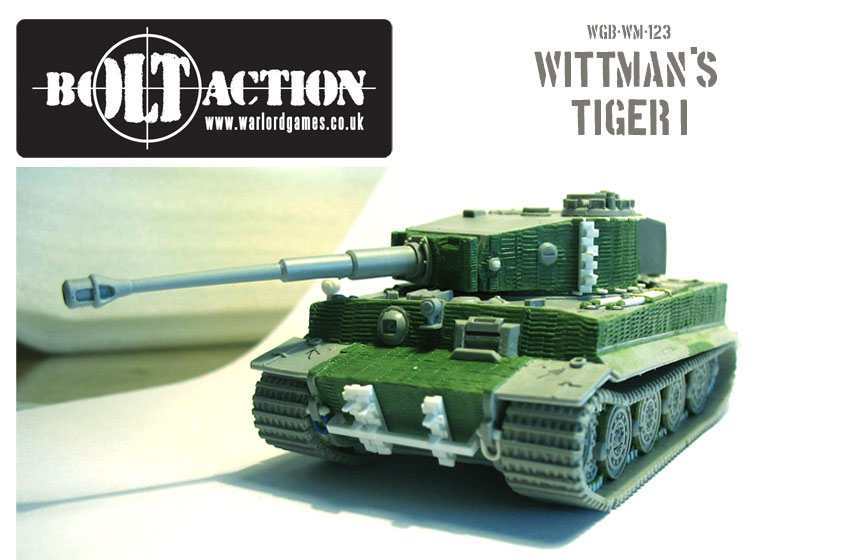 German Tiger Tank Model WWII 1/48-200 Scale Bolt Action Warlord Games Miniatures 