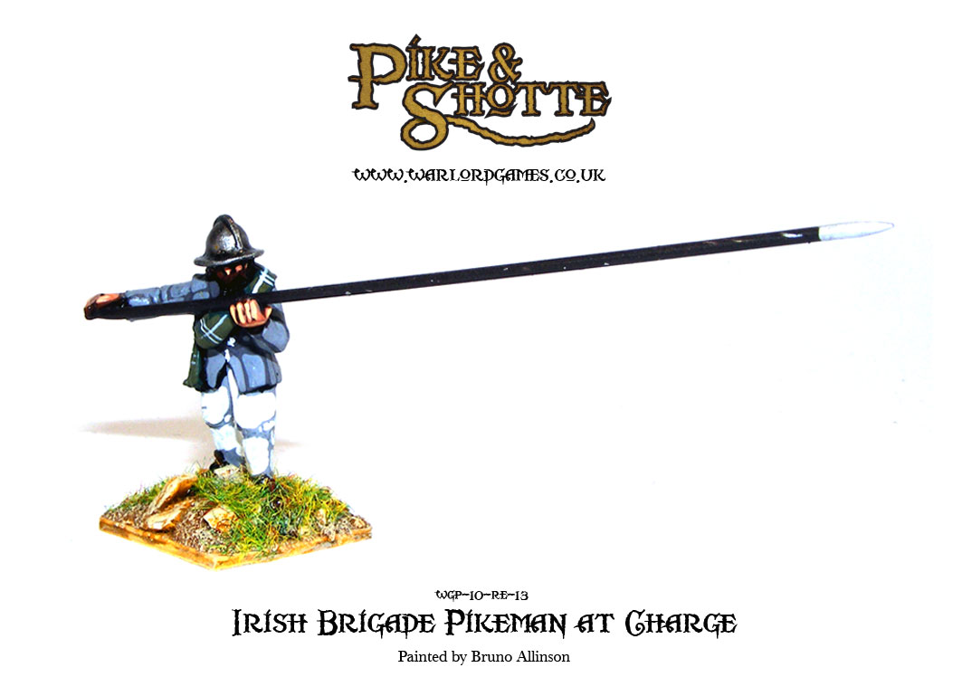 Irish Brigade Pikeman at Charge
