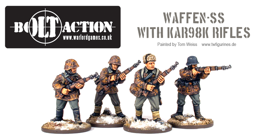 SS_with_KAR98K_rifles Tom Weiss Waffen SS with KAR98 Rifles