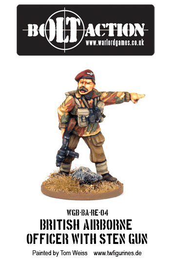 WGB_BA_RE_04 British Airborne Officer with Sten Gun