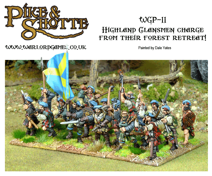 WGP-11-Highland-charge Highland Clansmen Charge From Their Forest Retreat!