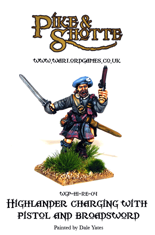 WGP-HI-RE-04 Highlander Charging with Pistol and Broadsword