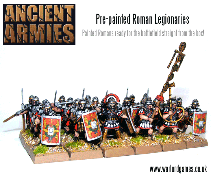 Prepainted Imperial Roman Legionaries 1