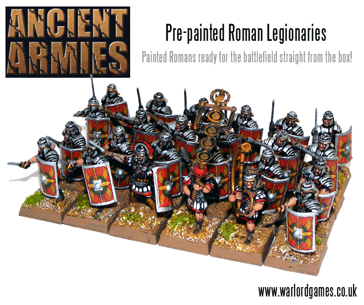 Prepainted Imperial Roman Legionaries 3