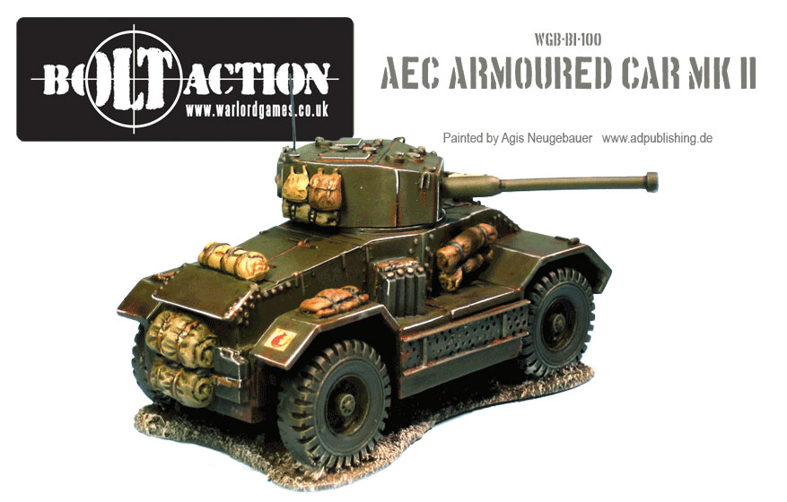 Agis Neugebauer's AEC Armoured Car Back