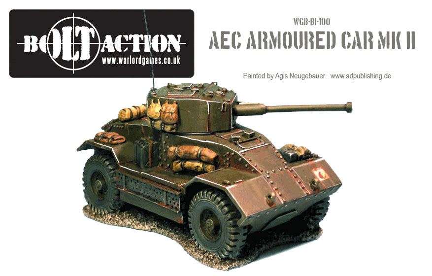 Agis Neugebauer's AEC Armoured Car Front