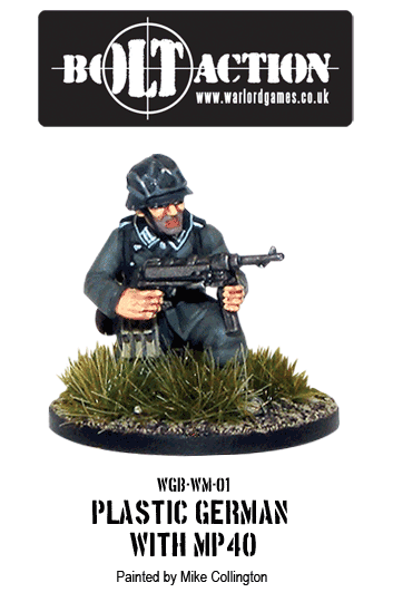 WGB-WM-01-mp40 Painted Bolt Action Plastic German with MP40