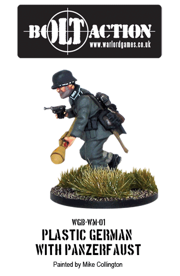 WGB-WM-01-with-panzerfaust Plastic Bolt Action German Infantry with Panzerfaust