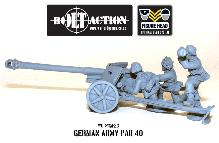Reusachtig warmte bestellen New: Bolt Action German Pak 40 And Specialists! - Warlord Games