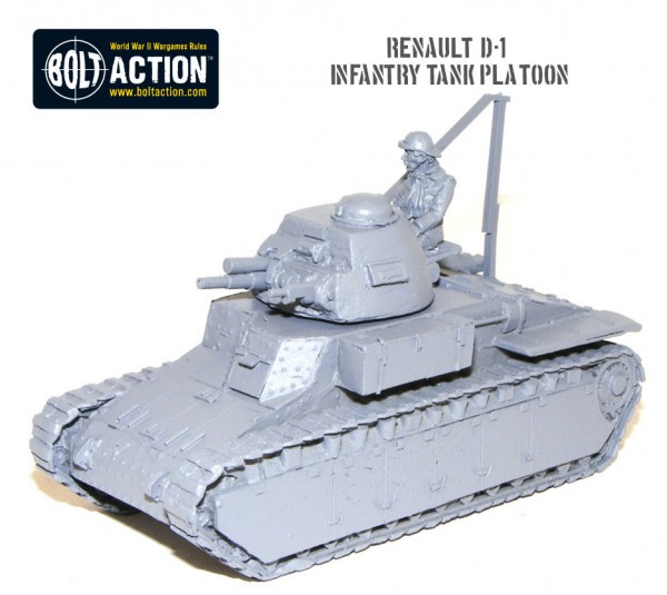 Renault-D1-Tank-Platoon