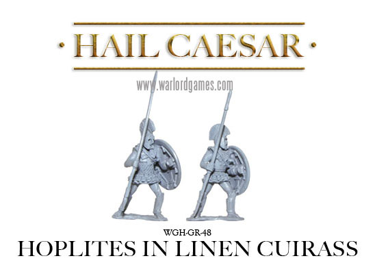 WGH-GR-48-GrHop-Linen-2 Hoplites in Linen Cuirass