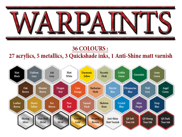 Army Painter Color Chart