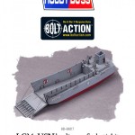 Plastic LCM3 USN landing craft back in stock