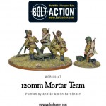 New: Soviet 120mm heavy mortar team