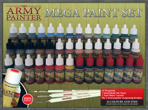 THE ARMY PAINTER - WarPaints and QuickShades - all colours