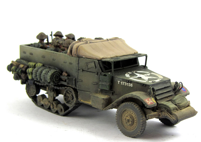 Hobby M5 Halftracks With Passengers Warlord Games