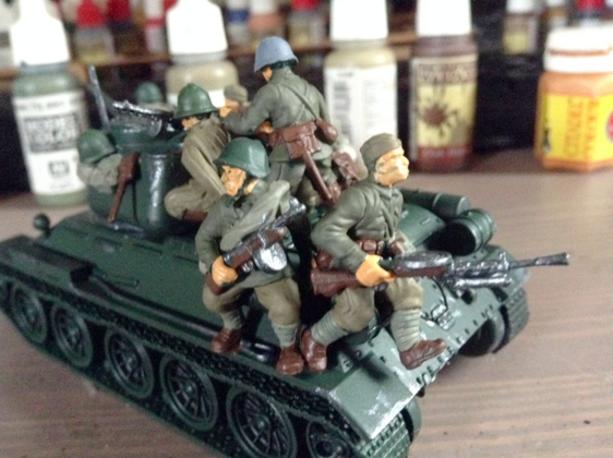 Rubicon 28mm US infantry 284066 tank Riders 