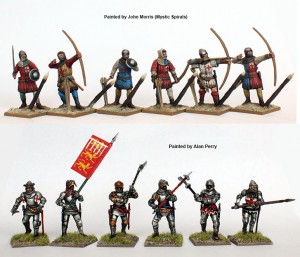 Archers and maa painted