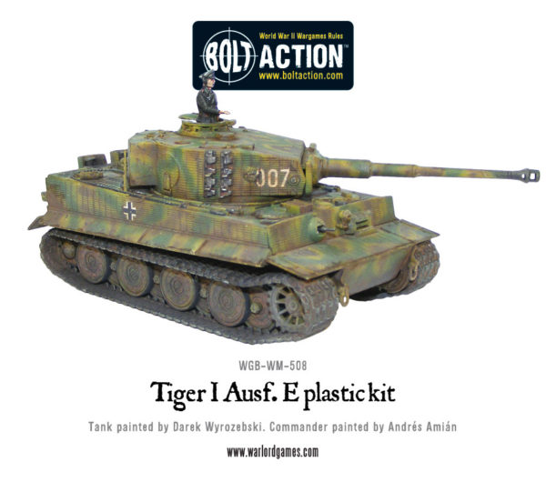 Warlord Games WGB-START-18 Bolt Action plastic models Tiger Zug