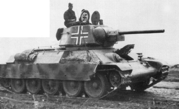 Beutepanzer T34