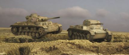 Tanks in Desert