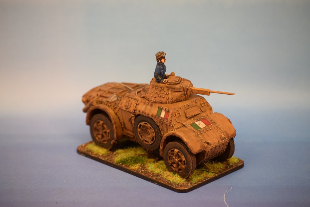 Warlord Games Italian AB41 Armoured Car (1)
