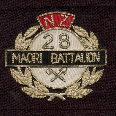 28th Maori badge