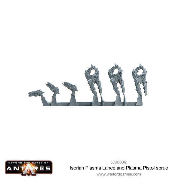 505006002-Isorian-Plasma-Lance-and-Plasma-Pistol-sprue