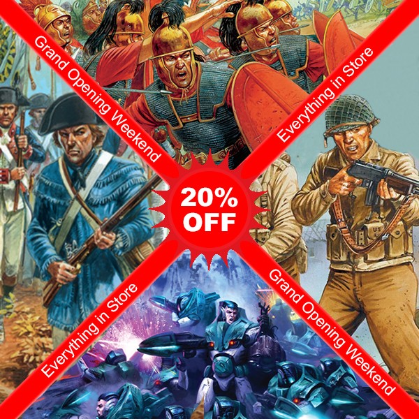 Grand opening 20% discount