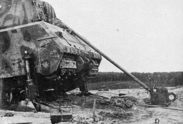 Panzer VIII Maus track change 2