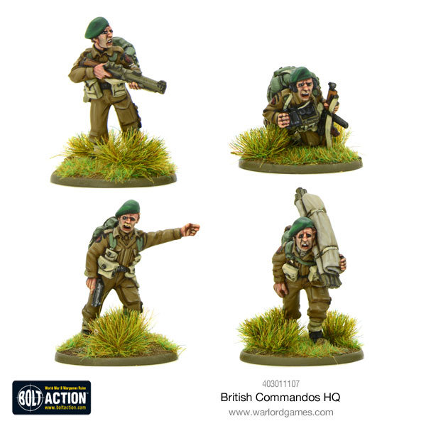 British Infantry  WWII Late War Brithish Infanty OVP Warlord Games Bolt Action