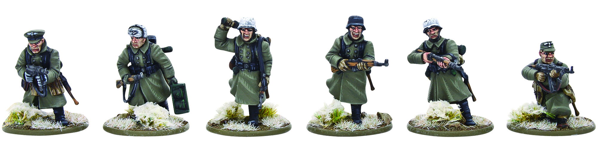 Winter Warlord Games Bolt Action 6 Plastic German Infantry 