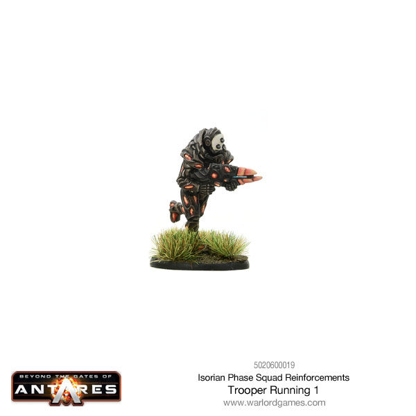 Isorian Phase Squad trooper running 1