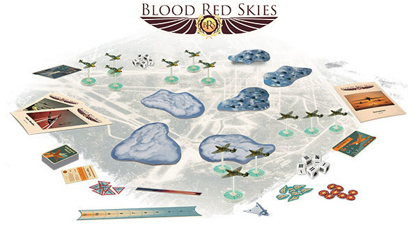 Blood Red Skies – Dadi Per Aerei Militari Giapponesi (10 Pz) – Gioco Da Tavolo WWII, Scala 1:200