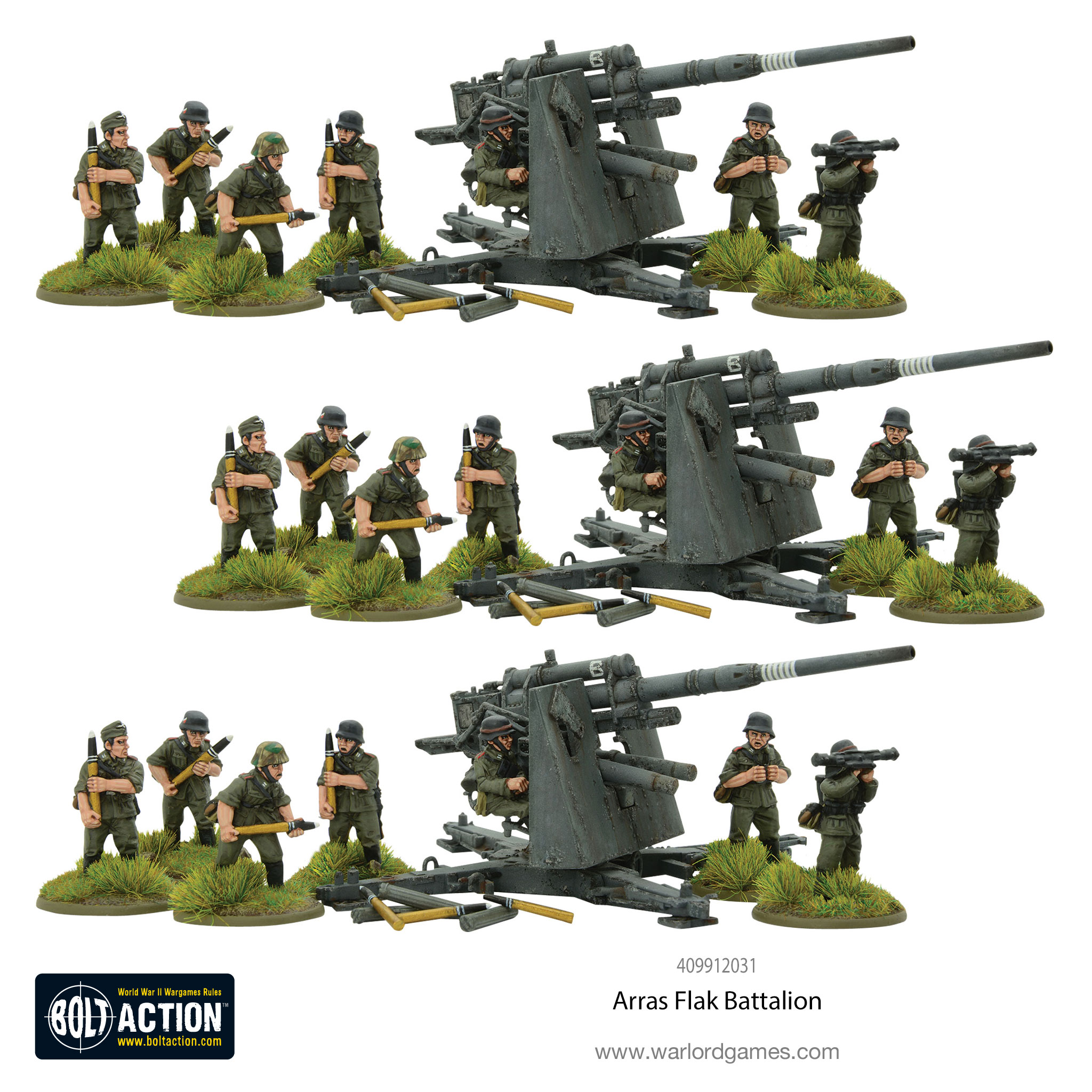 Flak 37 8.8 cm Warlord Games Brand New WGB-402012026