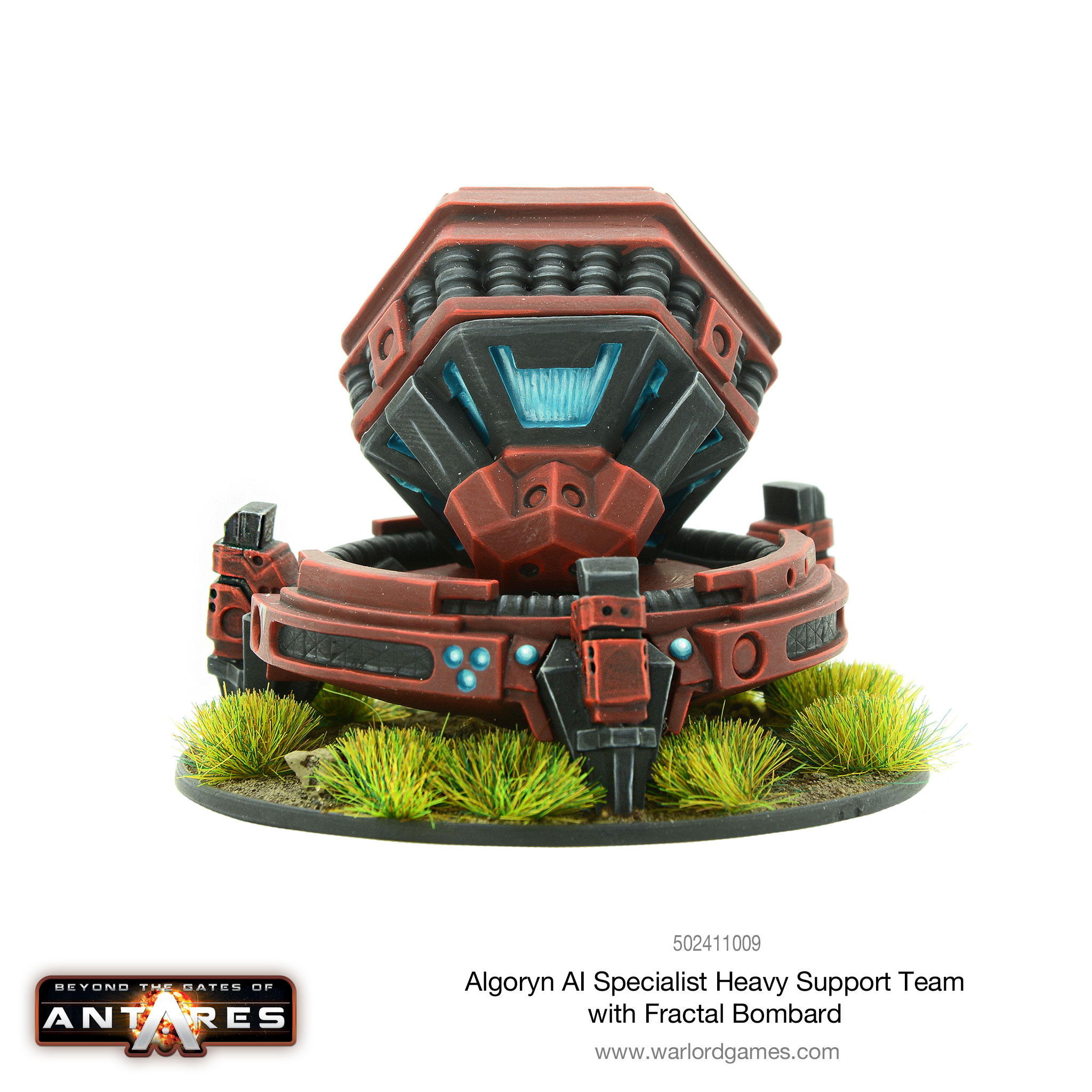 Algoryn AI Specialist Heavy Support Fractal Bombard - reverse angle