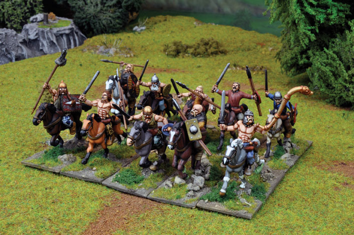 ANCIENT CELTS: CELTIC CAVALRY HAIL CAESAR WARLORD GAMES 1ST CLASS 