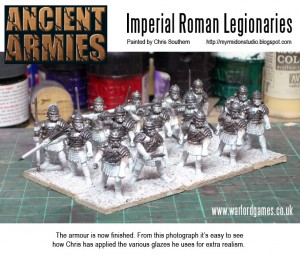 Painting Imperial Roman Legionaries - Armour