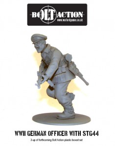 Plastic Bolt Action WW2 German Officer with STG 44 2