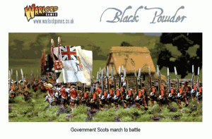 Government Scots march to battle.