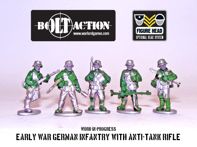 Preview: Early War German Infantry - Warlord Games