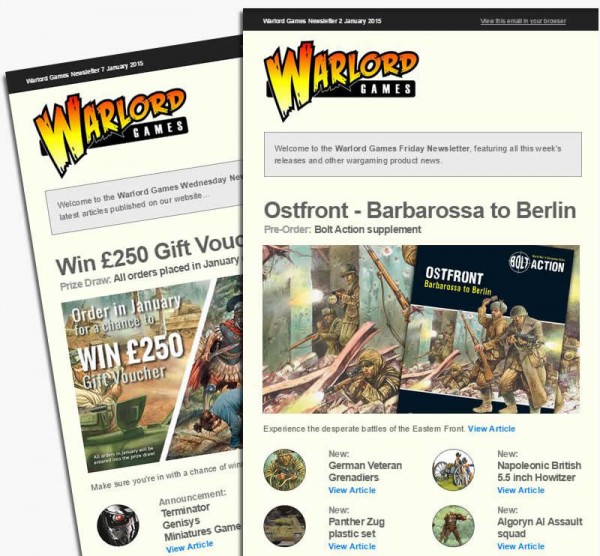Warlord Games Newsletter