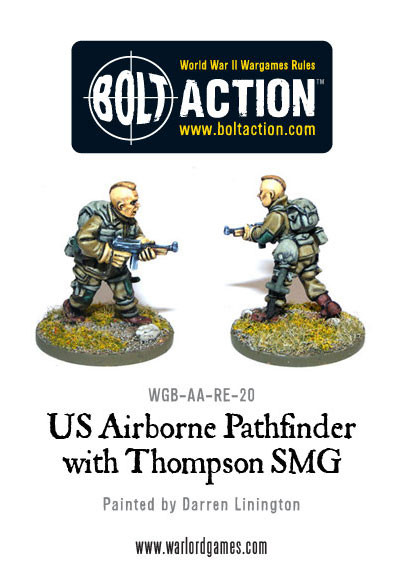 BOLT ACTION NUOVO CON SCATOLA US Airborne 57mm ATG & Crew WGB-AA-23 